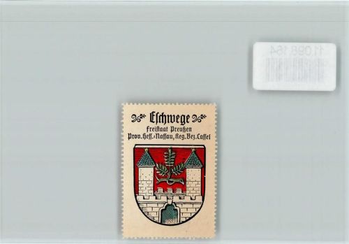 Eschwege Vignette Wappen Kaffee Hag ca 1920-1940