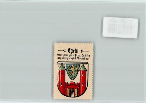 Egeln Vignette Wappen Kaffee Hag ca 1920-1940