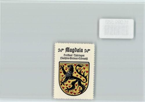 Magdala Vignette Wappen Kaffee Hag ca 1920-1940