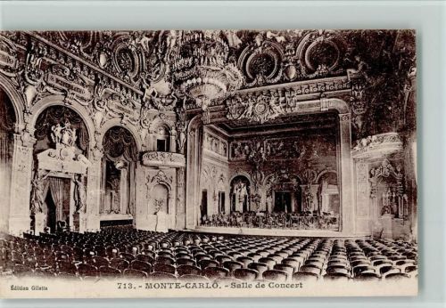 Monte Carlo - Salle de Concert - Innenansicht