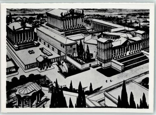 Baalbek Reconstitution of Temple
