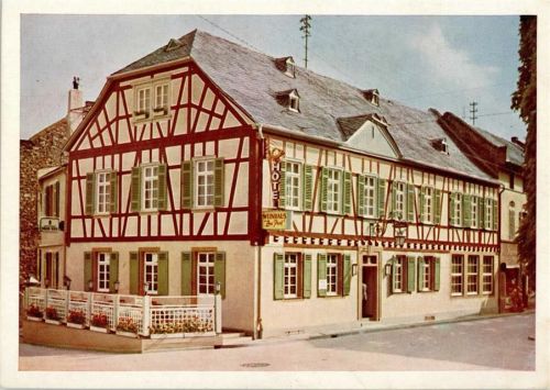 Geisenheim Hotel Weinhaus Zur Post Fachwerkhaus