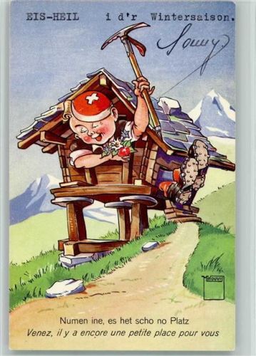 1950 Serie Nr. 7 - sehr gute Erhaltung AK