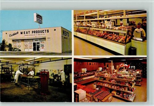Eschbach Meat Products- Metzgerei, Tresen, Laden - USA Gardena Calif.