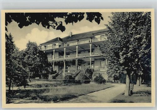 Bad Soden Erholungsheim der Farbwerke Hoechst ca 1955