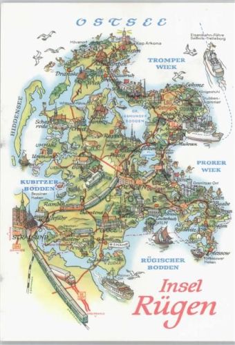 Insel Rügen - 1976 AK - Mecklenburg Vorpommern - Verlag VEB Bild und Heimat