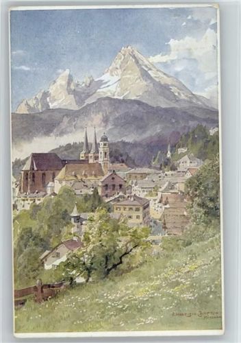 Berchtesgaden Schöne Künstler AK