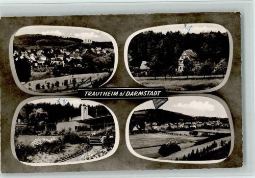 Trautheim Gesamtansicht Ortsansichten 4-Bildaufnahme