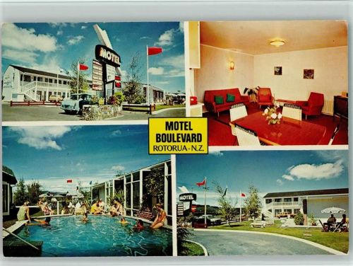 Rotorua Motel Boulevard 4-Fach Aufnahme ool Innenaufnahme