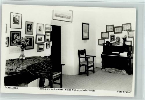 Valldemossa Kartause Piano Mallorquin von Chopin Innenaufnahme Chopin, F.