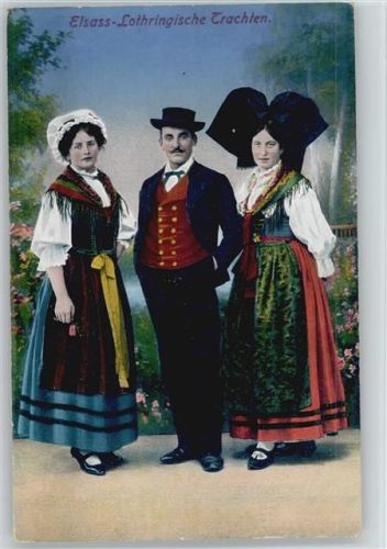 Lothringische Tracht 1915 AK