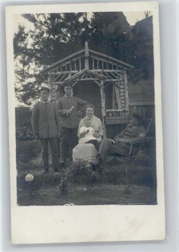 1916 Soldatenfamilie Foto AK