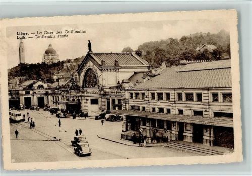 Liege - La Gare de Guillemins - Straßenbahn