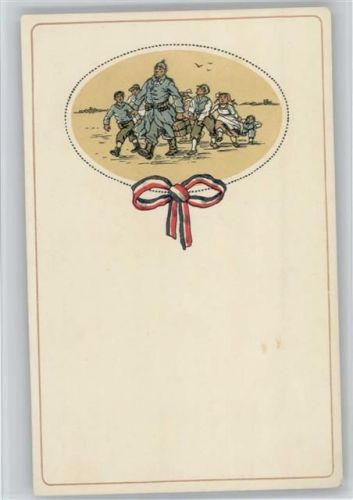 Soldat und die Kinder folgen - Schleife