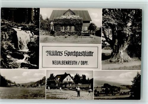 Neualbenreuth Müllers Sportgaststätte Baum Ortsansichten Mehrfachaufnahme