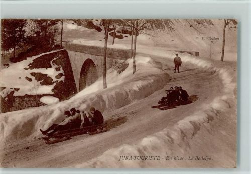Morbier Schlittenfahrer Winter
