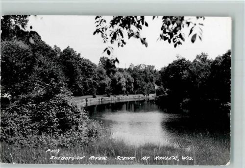 Sheboygan River Scene at Kohler