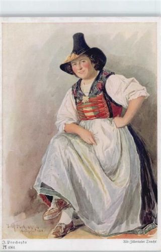 Alt Zillerthaler Tracht - sign Prochazka