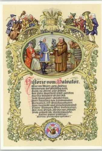 Historie vom Salvator - Paulaner Bräu