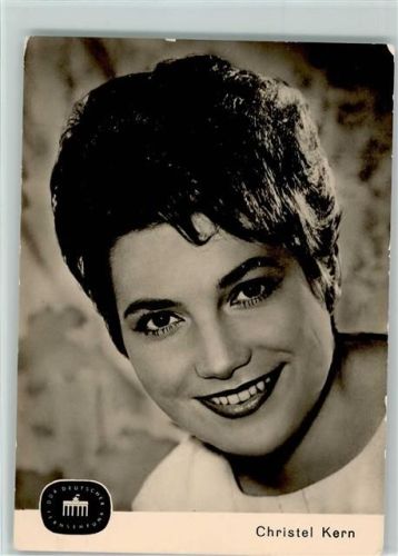 Christel Kern 1963 Foto AK