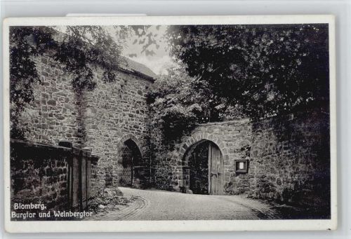 Blomberg ex Sammlung Busse Burgtor Weinbergtor