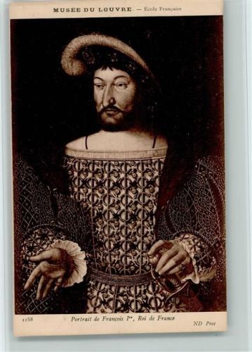 Protrait de Francois I Roi de France Gemälde