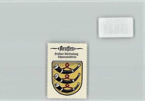 Neuffen Vignette Wappen Kaffee Hag ca 1920-1940