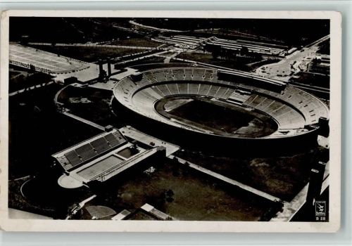 Nr. 13 Berlin Reichssportfeld - Olympia Stadion - Luftbild