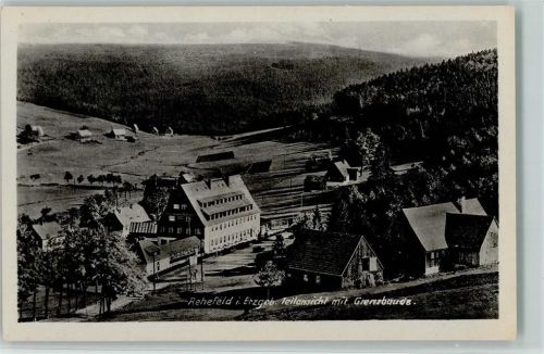 Rehefeld-Zaunhaus Teilansicht mit Grenzbaude
