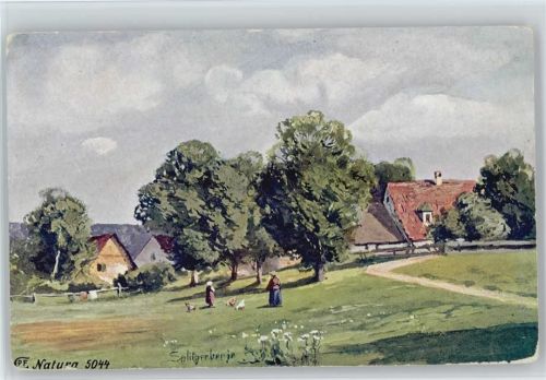Natura 5044 - Leben im Dorf - ca 1900 AK