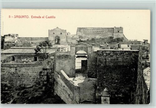 Sagunt Eingang Kastell