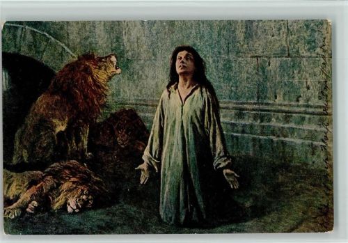 Frau in der Löwengrube - Märtyrerin