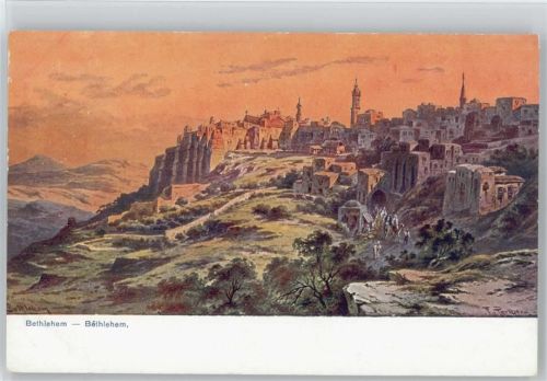 Israel - Bethlehem -Serie 709 Palästina Nr. 5 AK