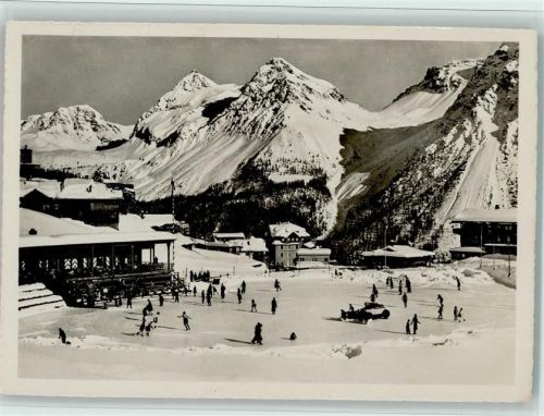 Innerarosa Eisbahn Oldtimer