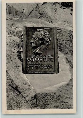 Thale im Bodetal Goetheplatte