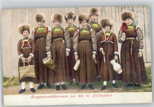 Bregenz - 1900 AK Pelzmützen - Pelzmode -