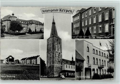 Kerpen Krankenhuas St. Vinzenz Haus Neue Siedlung Kirche Kolpinghaus