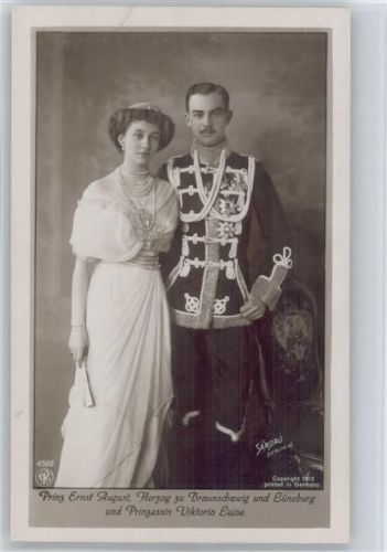 NPG Nr. 4566 - Herzog zu Braunschweig und Lüneburg mit Gemahlin , Foto Sandau