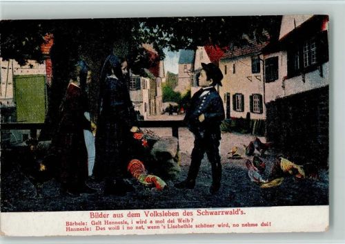 Kinder in Trachten - Verlag fuchs Nr. 2047 AK