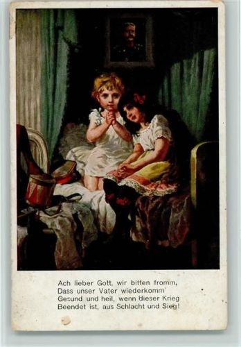 1916 Ach lieber Gott, wir bitten fromm, dass unser Vater wiederkommtr