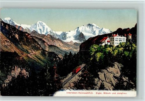Interlaken Heimwehfluh Eiger Mönch Jungfrau