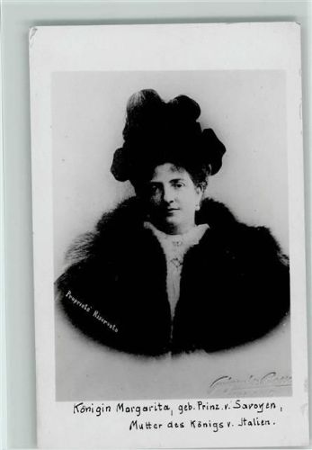 Königin Margarita - Mutter des Königs von Italien Foto AK