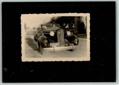 Privatfoto ca 1950 Cabrio keine AK