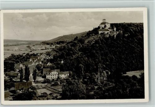 Neckarmühlbach Ortsansicht mit Schloß Guttenberg und Erholungsheim
