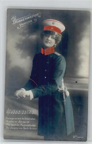 Liederkarte "Donnerwetter tadellos" Serie 2020-1 Verlag GLco AK