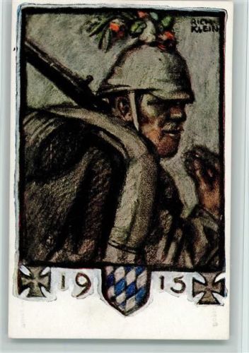 sign Richard Klein - bayr. Kriegsinvaliden Fürsorge - Spenden AK