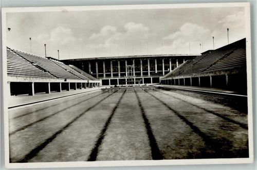 Berlin 1936 - Karte Nr. 4 Reichssportfeld, Schwimmstadion