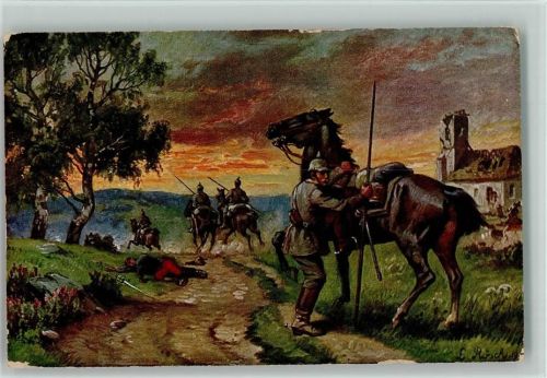 WK I - Kameraden aufs Pferd, aufs Pferd ins Feld, in die Freiheit gezogen