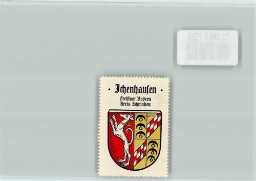 Ichenhausen Vignette Wappen Kaffee Hag ca 1920-1940