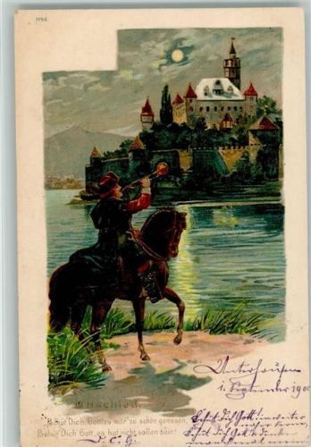 Nr. 1156 - Abschied 1900 litho